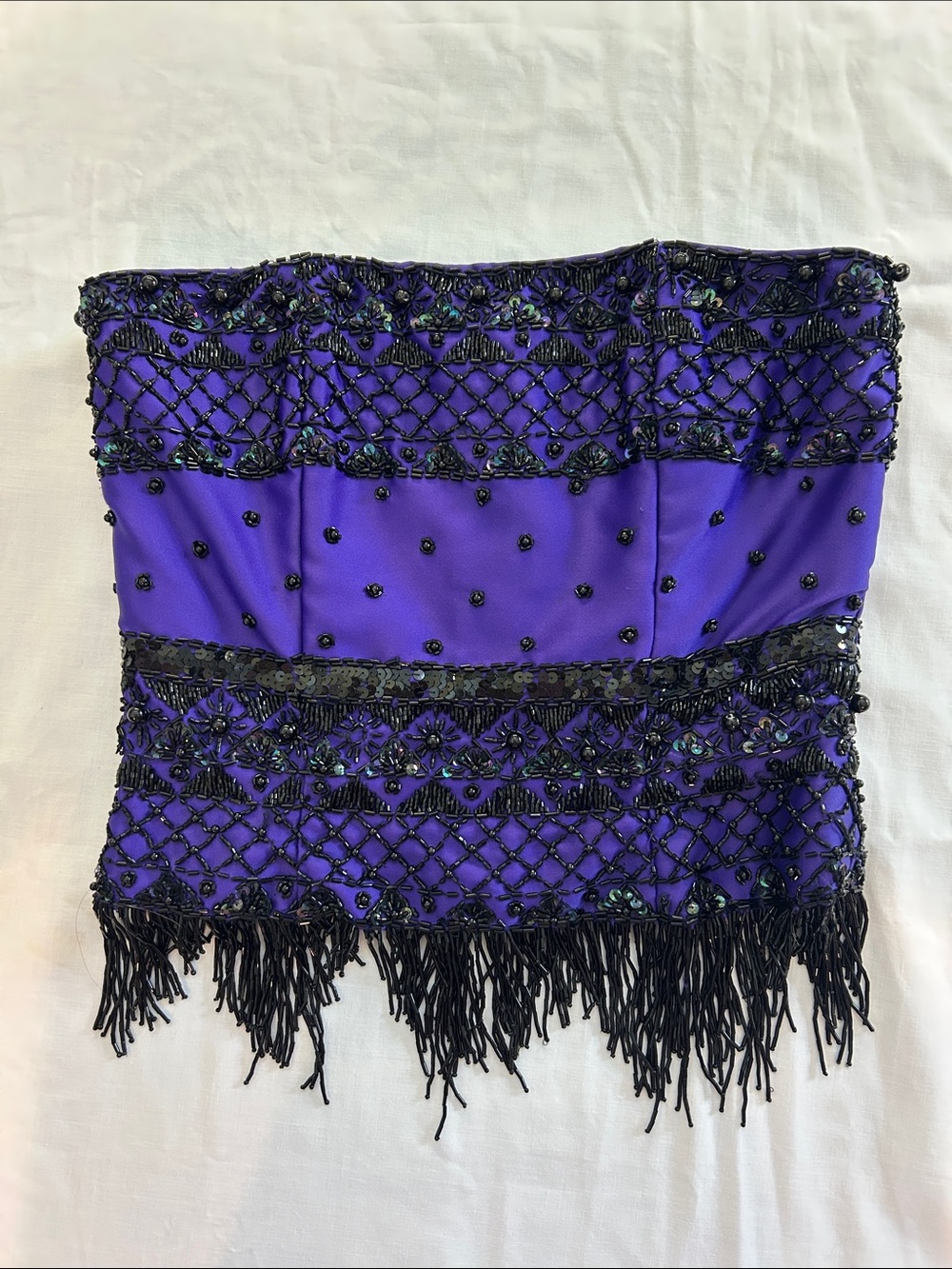 Rare Vintage Beaded Corset